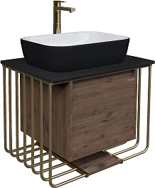 Grossman Мебель для ванной Винтаж 70 GR-4041BW веллингтон/металл золото – фотография-3